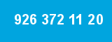 926 372 11 20